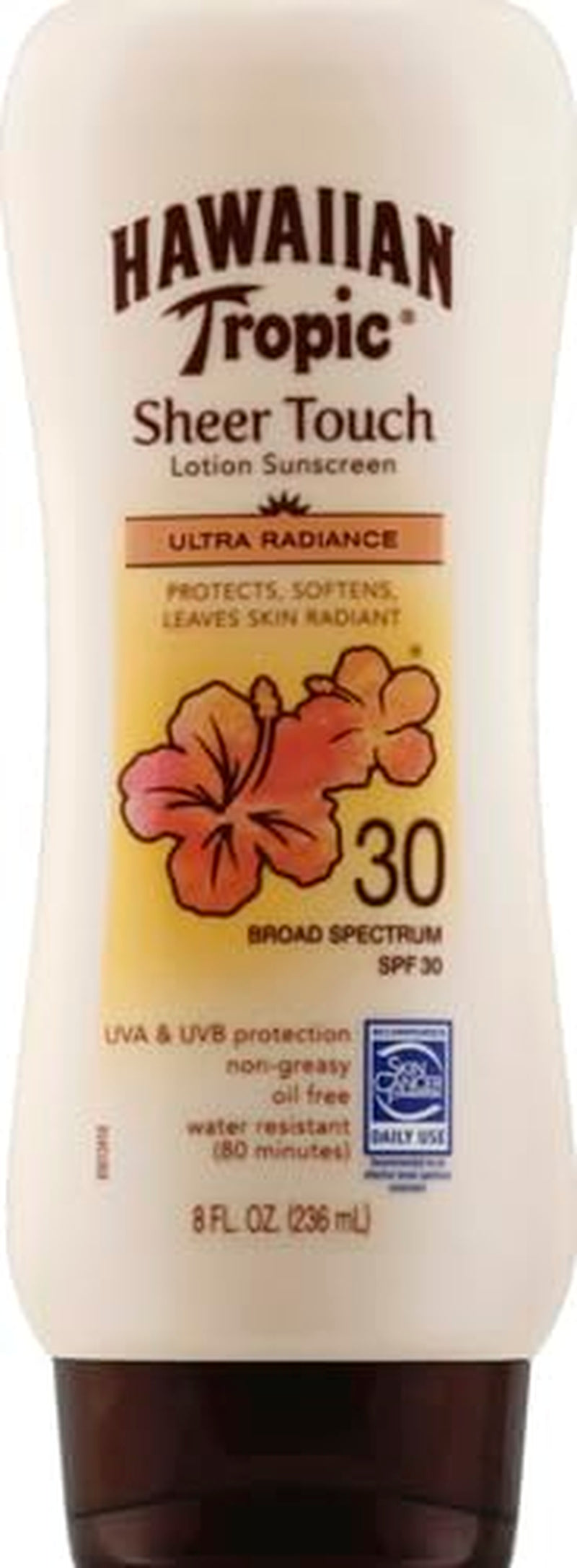 Sheer Touch Ultra Radiance Lotion Sunscreen SPF 30, 8Oz |  Sunscreen SPF 30, Sunblock, Broad Spectrum Sunscreen, Oxybenzone Free Sunscreen, Body Sunscreen, 8Oz