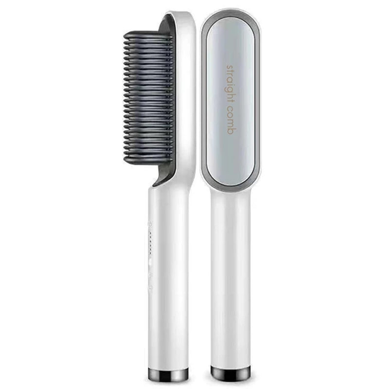 Electric Hair Straightener Brush Negative Ions Do Not Hurt Hair 5 Gear Temperature Thermostatic PTC Heating Electric Hair Brush