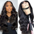 13X4 Body Wave Lace Front Wigs Human Hair for Women 180% Density HD Lace Front Wigs Human Hair Pre Plucked with Baby Hair Natural Hairline Brazilian Virgin Glueless Human Hair Wigs (24 Inch)