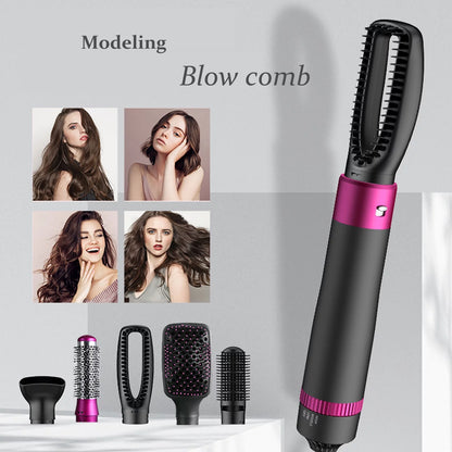 Hair Dryer Brush, Negative Ion Blow Dryer Brush, One Step Hair Dryer and Styler, 5 in 1 Detachable Volumizer Brush Hair Dryers with Gift Box for Women