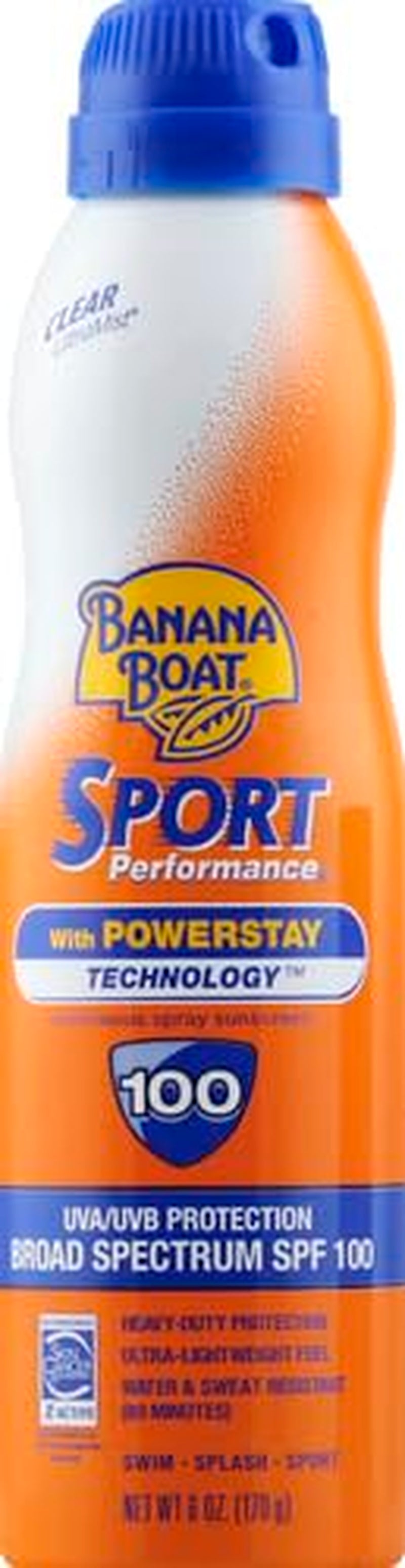 Sport Ultra SPF 100 Sunscreen Spray, 6Oz | Sport Sunscreen Spray SPF 100,  Sunscreen SPF 100 Spray, High SPF Sunscreen, Water Resistant Sunscreen, 6Oz