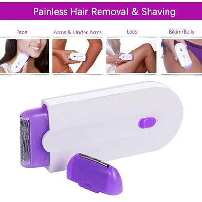 Laser Epilator Women Hair Shaver Rechargeable