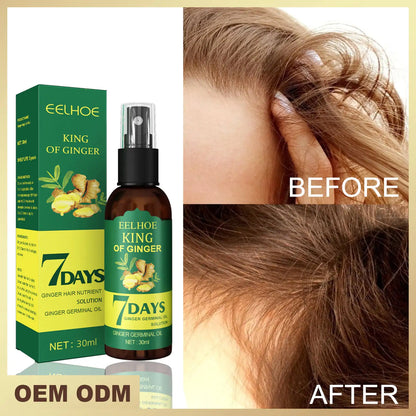 Ginger Hair Growth Germinal Oil, Regrow 7 Days