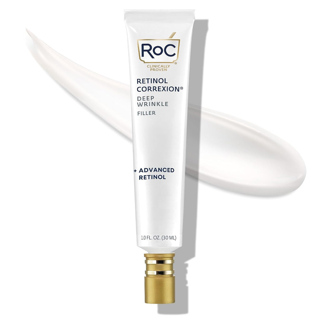 Retinol Correxion Deep Wrinkle Facial Filler with Hyaluronic Acid &amp; Retinol, Skin Care for Women and Men, 1 Fl Oz (Packaging May Vary)