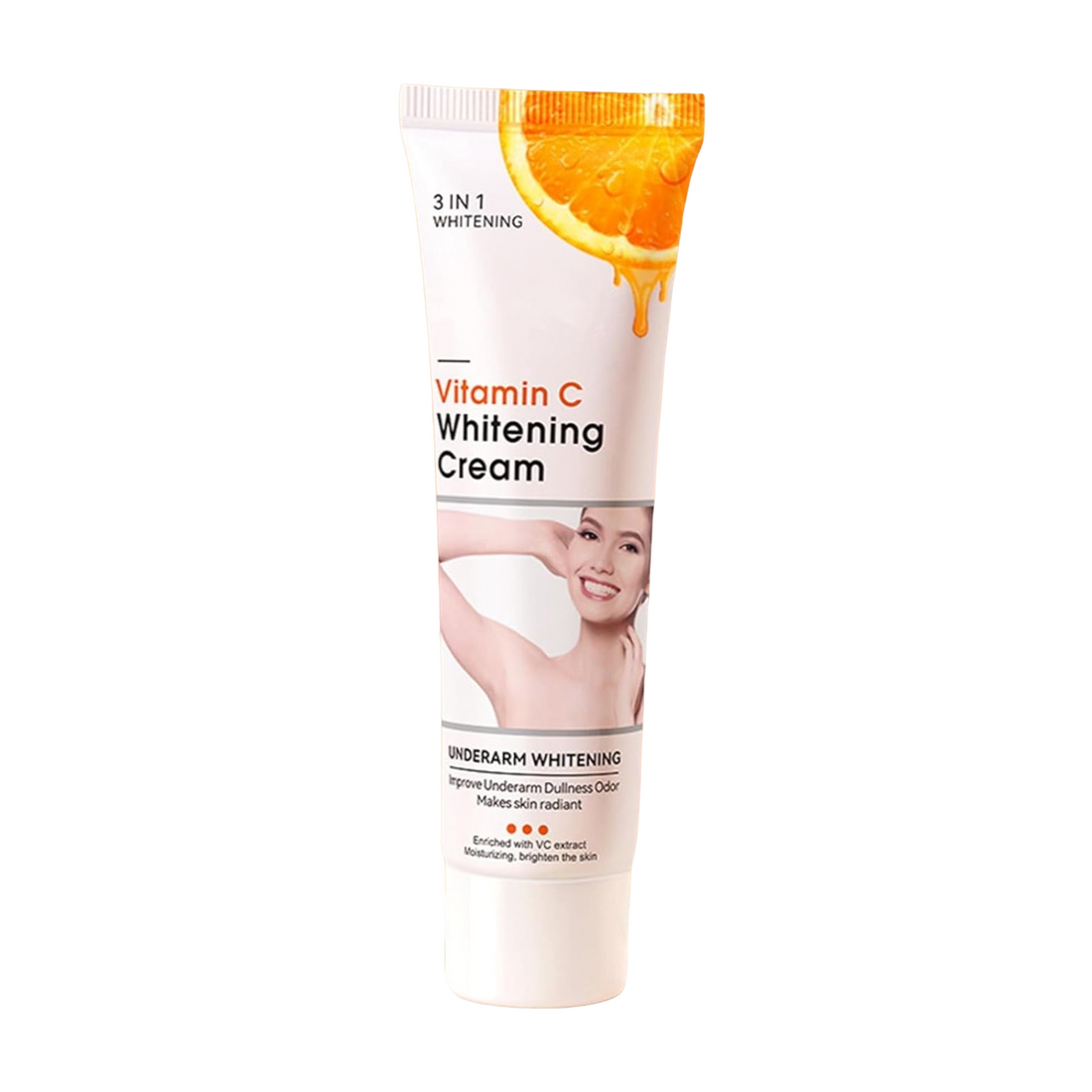 Vitamin C Skin Whitening Cream,Skin Bleaching Cream,Dark Spot Remover for Face,Skin Lightening Cream for Intimate Areas,Neck,Armpit,Elbow, Inner Thigh and Knees,Improve Underarm Dullness Odor