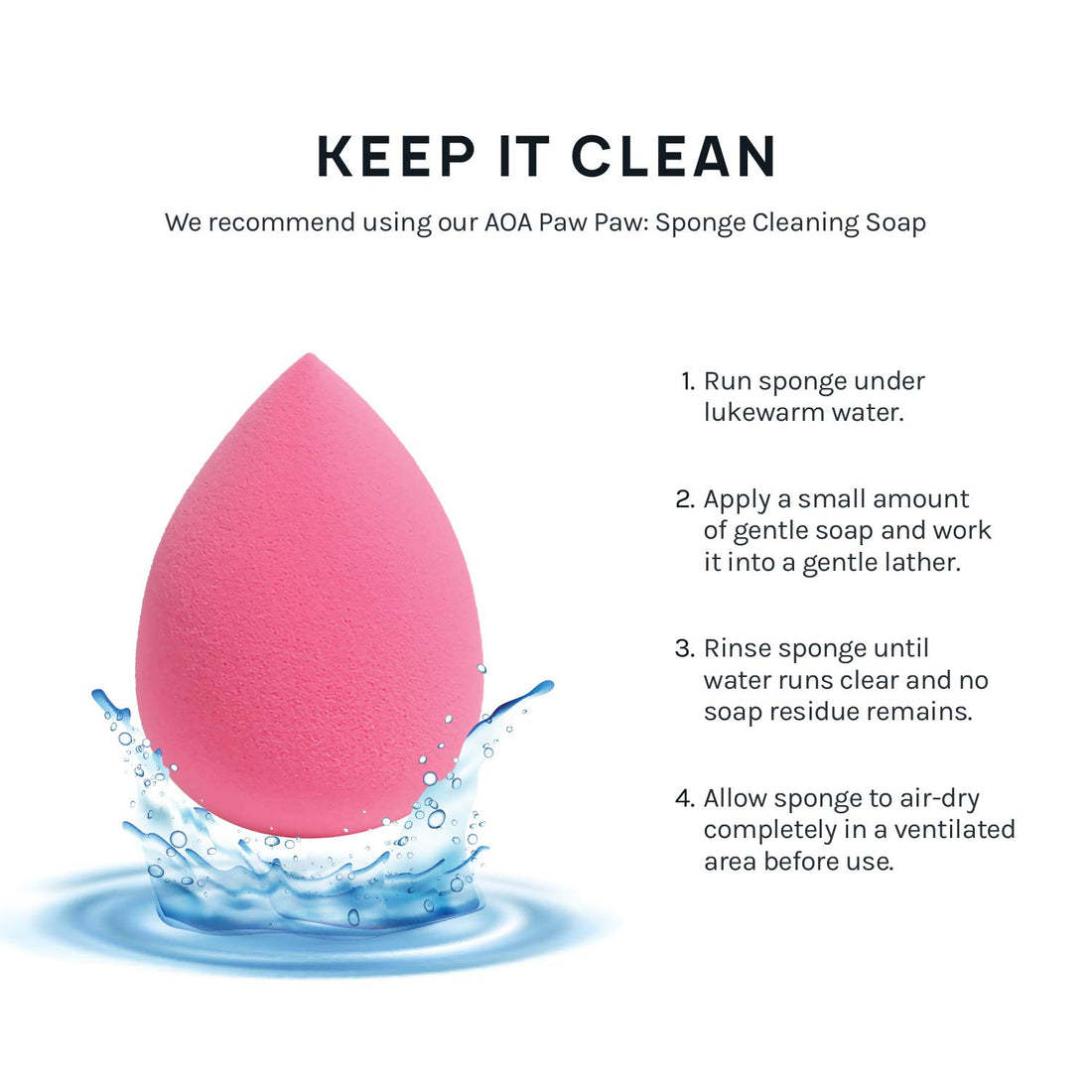 Oracluxe Blender Makeup Sponge