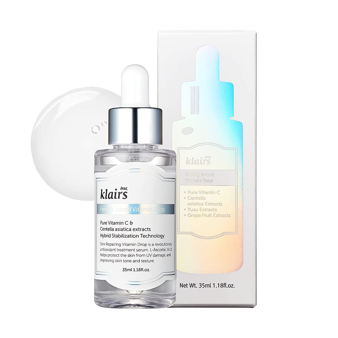 [] Freshly Juiced Vitamin Drop, 5% Hypoallergenic Pure Vitamin C Serum, 35Ml, 1.18Oz | a Potent Skin Rejuvenator, L Ascorbic Acid , Antioxidant Serum for Face, Korean Skincare