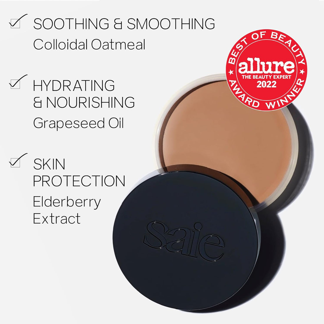 Sun Melt Bronzer - Buildable Cream-Balm Bronzer for Face Sculpting - Cream Contour with Velvet Finish - Fair Bronze (1 Oz)