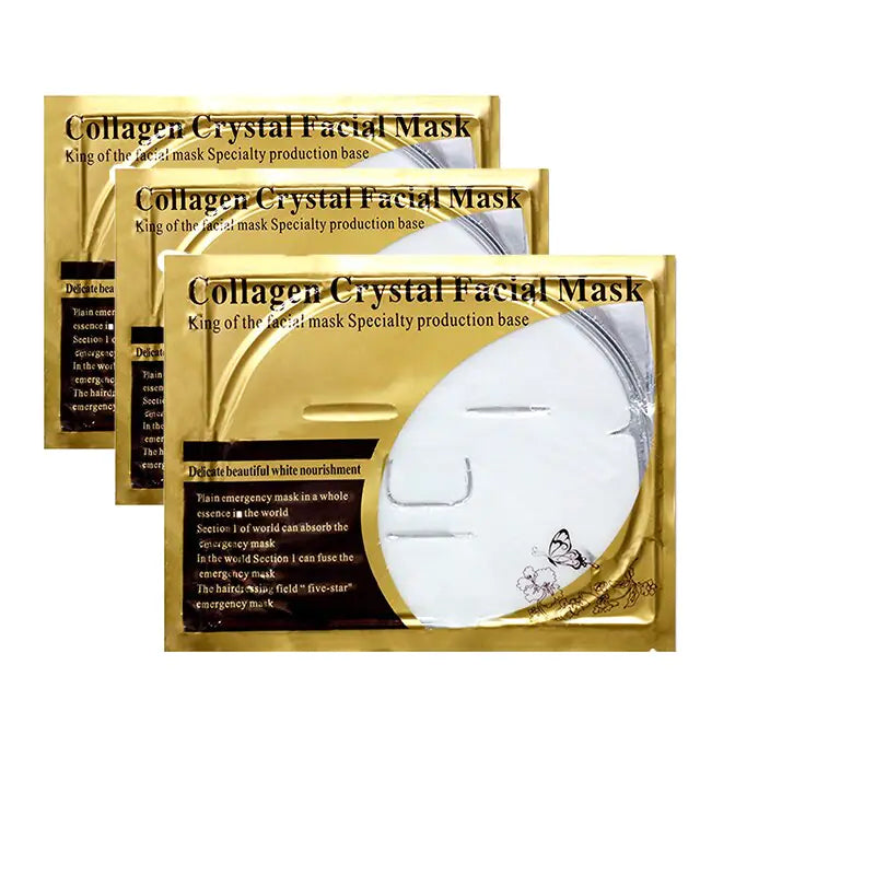 24k Gold Gel Collagen Facial Masks