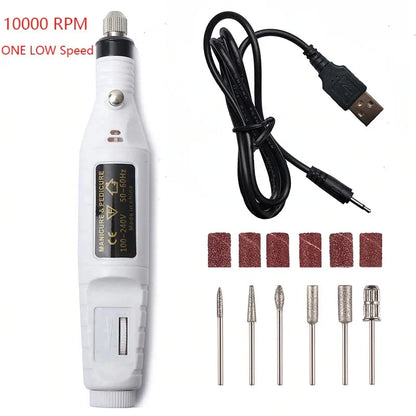 Electric Nail Drill Set