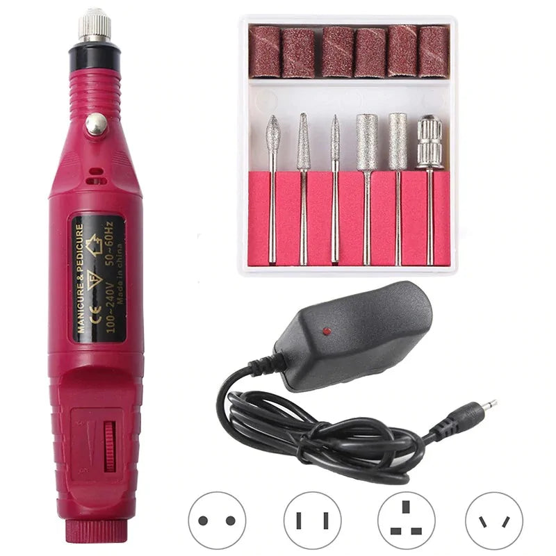 Electric Nail Drill Set