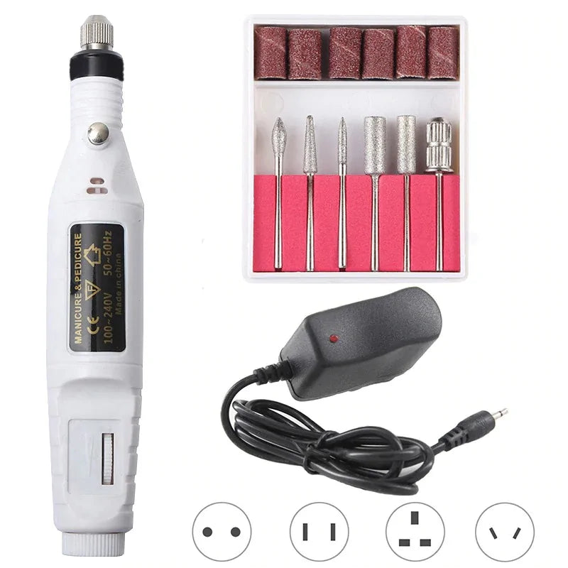 Electric Nail Drill Set