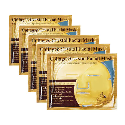 24k Gold Gel Collagen Facial Masks