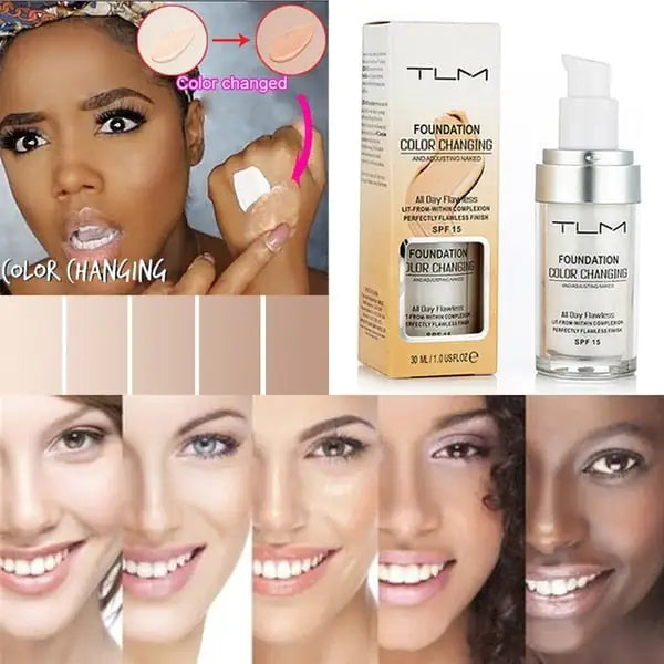 TLM Color Changing Foundation