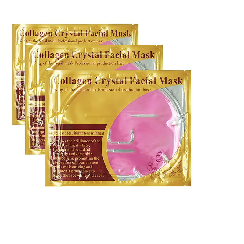 24k Gold Gel Collagen Facial Masks