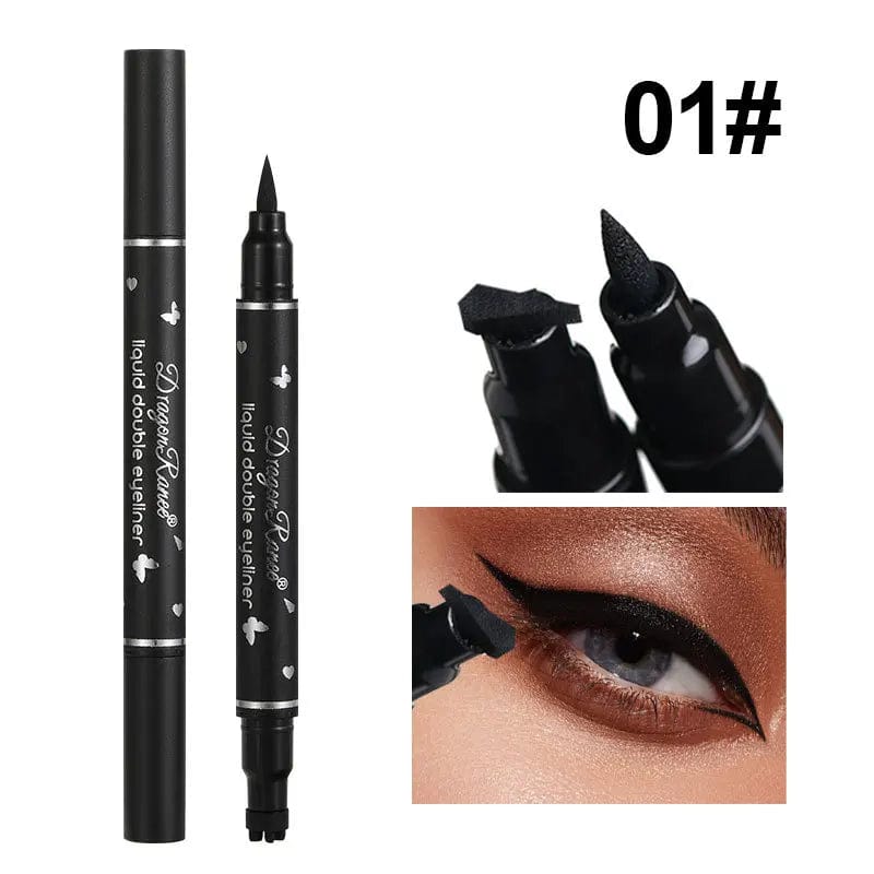 Oracluxe Double Head Waterproof Eyeliner Stamp