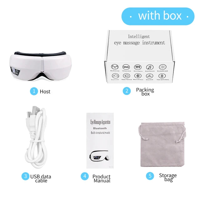 Eye Massager with Heat Smart Airbag Vibration Eye Care