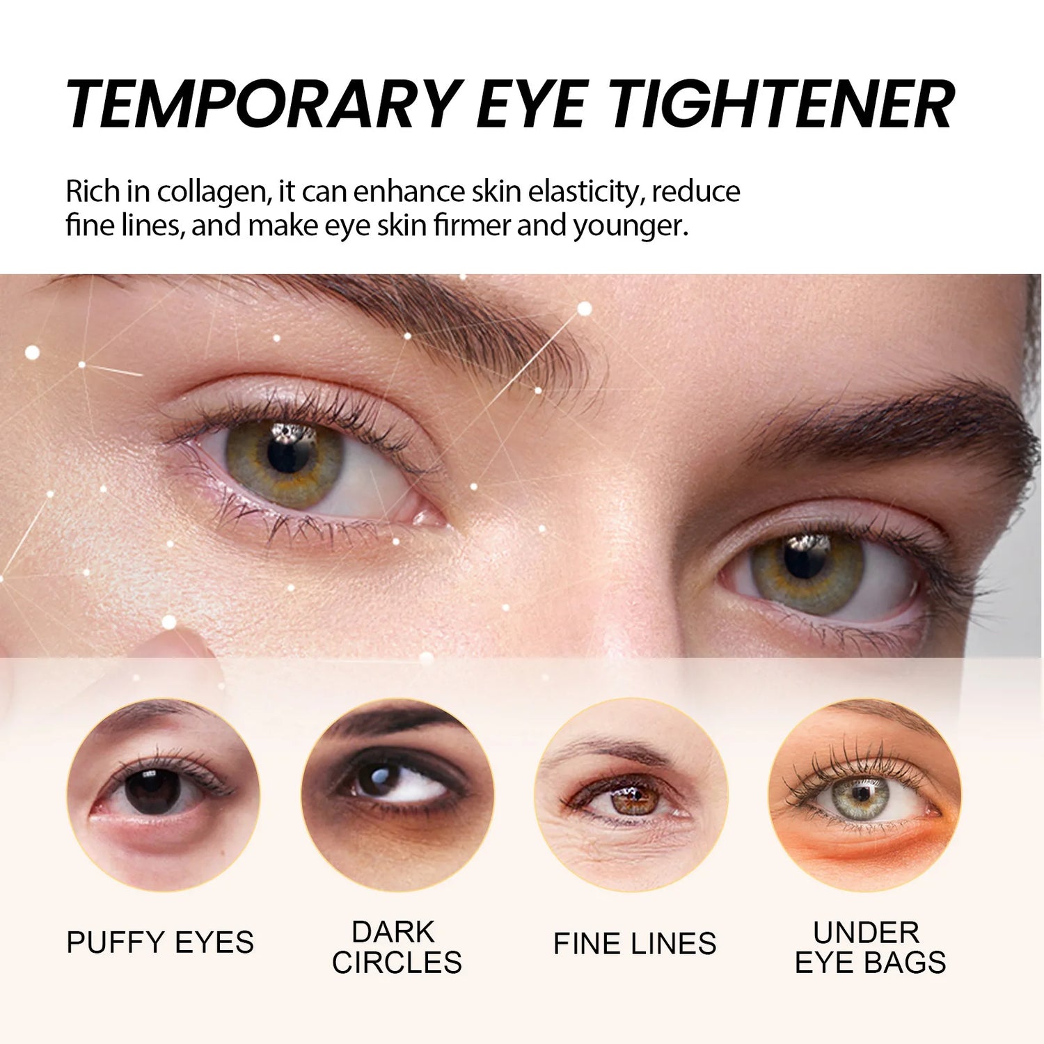 30Ml West &amp; Month Firming Eye Cream Fading Wrinkle Eye Bags Dark Circles Magic Lines Fishtail Lines Moisturizing Eye Skin