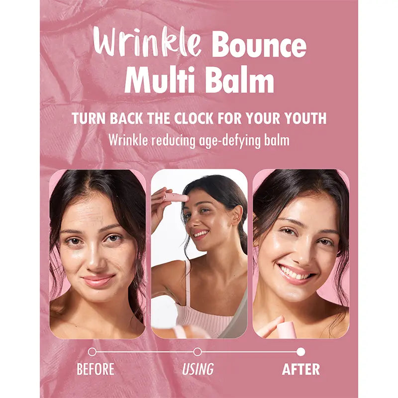 [Official Product] KAHI Wrinkle Bounce All-In-One Hydrating Multi-Balm for Face, Lips, Eyes and Neck - Daily Moisturizer Stick with Moisture Mist - 0.32 Oz Visit the KAHI Store