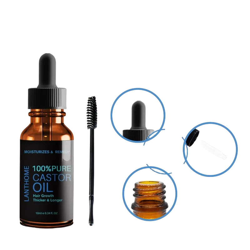 LANTHOME™ Natural Castor Hair Growth Essential Oil