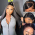 250% Density HD Lace Front Wigs Human Hair 26Inch 15A Grade Real Full Large Lace Space 13X4 Straight Lace Frontal Wigs Human Hair Pre Plucked for Black Women