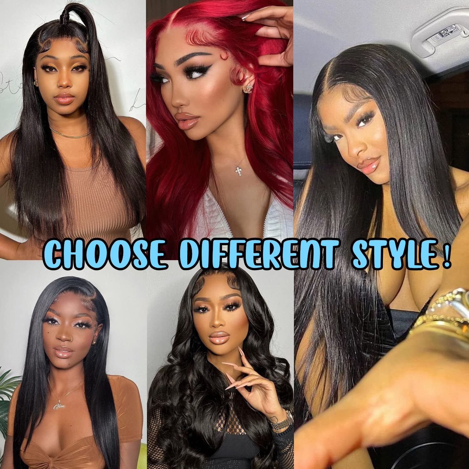 Lace Front Wigs Human Hair 13X4 Straight HD Transparent Lace Front Wigs for Women Human Hair Pre Plucked with Baby Hair 200 Density Glueless Natural Color 24Inch