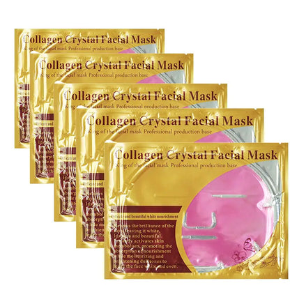 24k Gold Gel Collagen Facial Masks