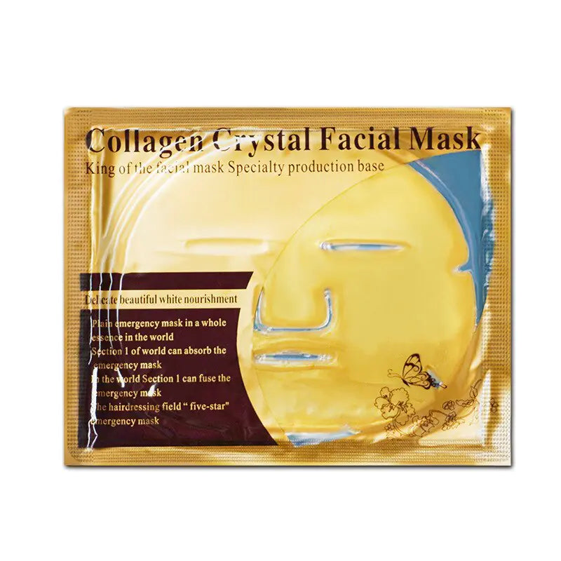 24k Gold Gel Collagen Facial Masks