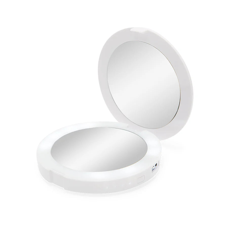 Charging Treasure Makeup Mirror With Light