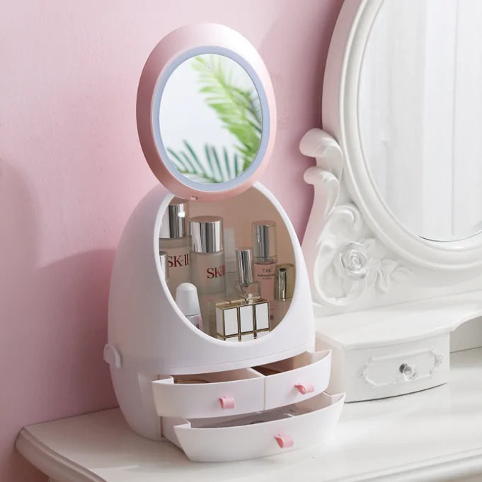 Oracluxe Cosmetics Storage Mirror